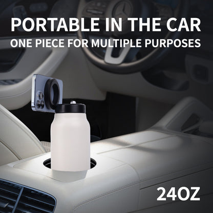 Water Bottle with MagSafe Phone Holder