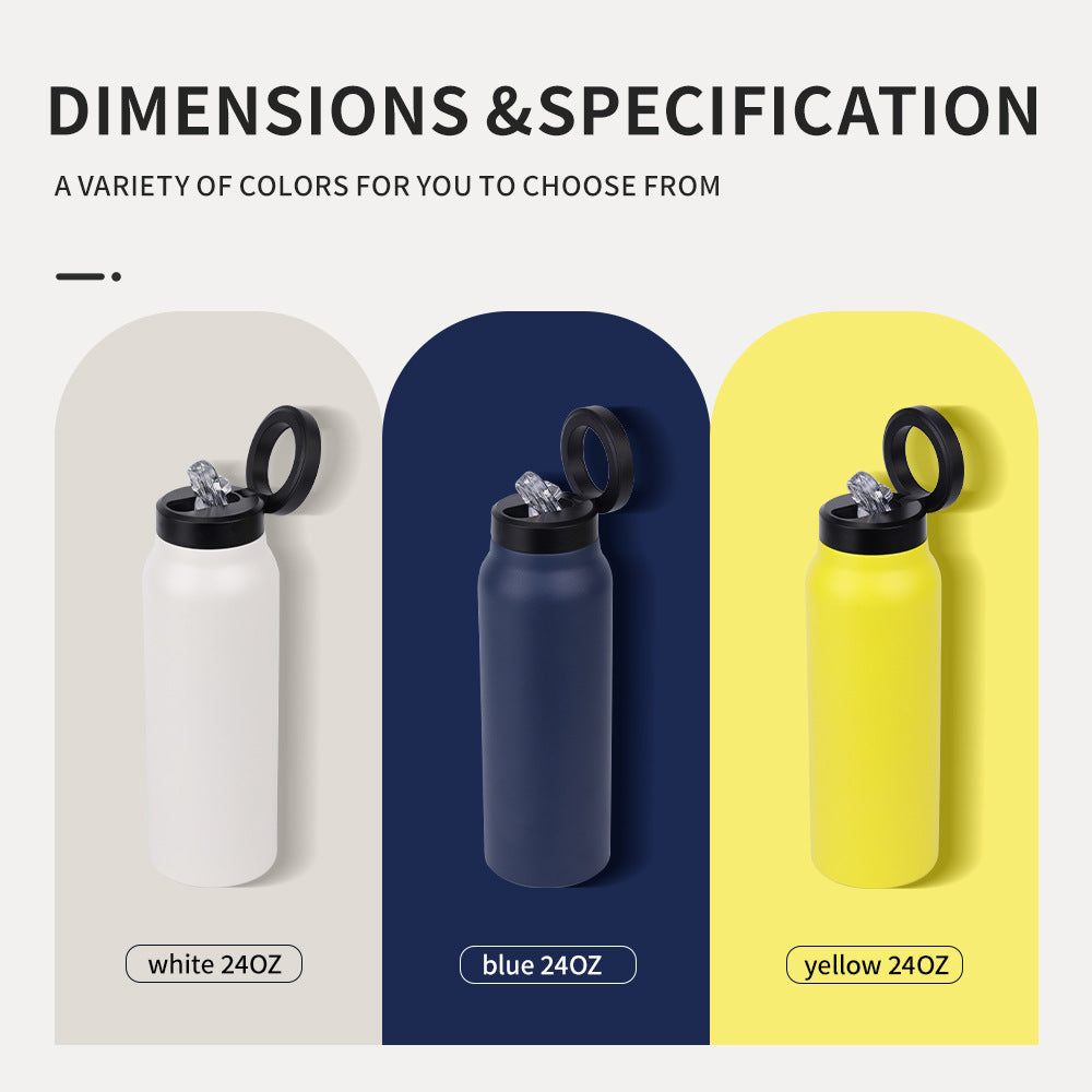 Water Bottle with MagSafe Phone Holder